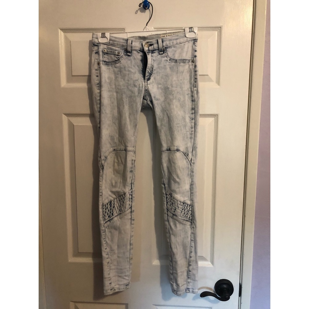Rag & Bone For Intermix Bleach Out Jeans, size 28